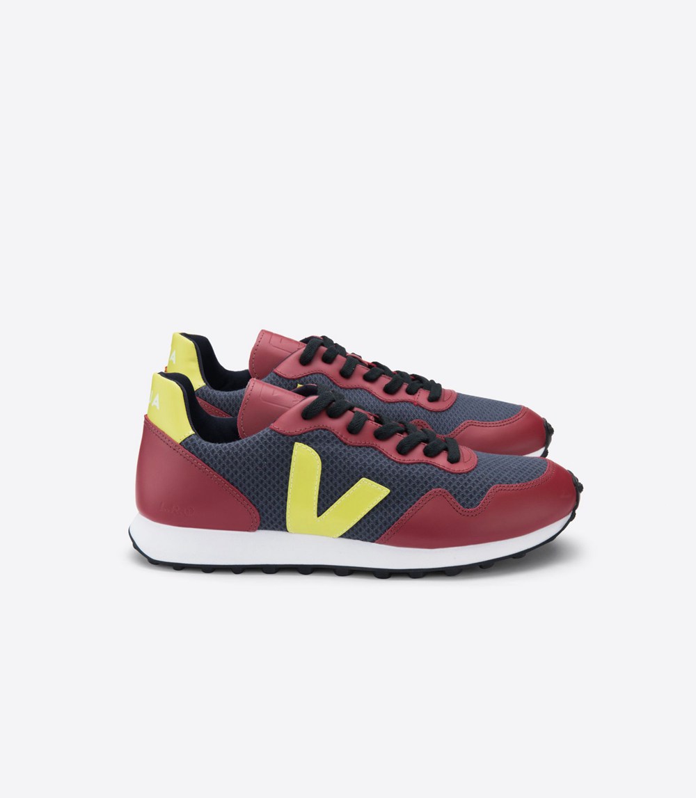 Veja Sneakers Barbati - Sdu Hexa Hexamesh Nautico - Rosii/Bleumarin - 9641785-EO